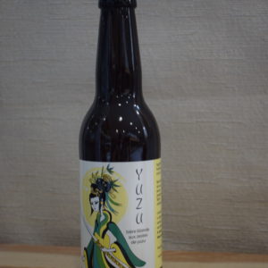 Bière yuzu 33 du local en bocal